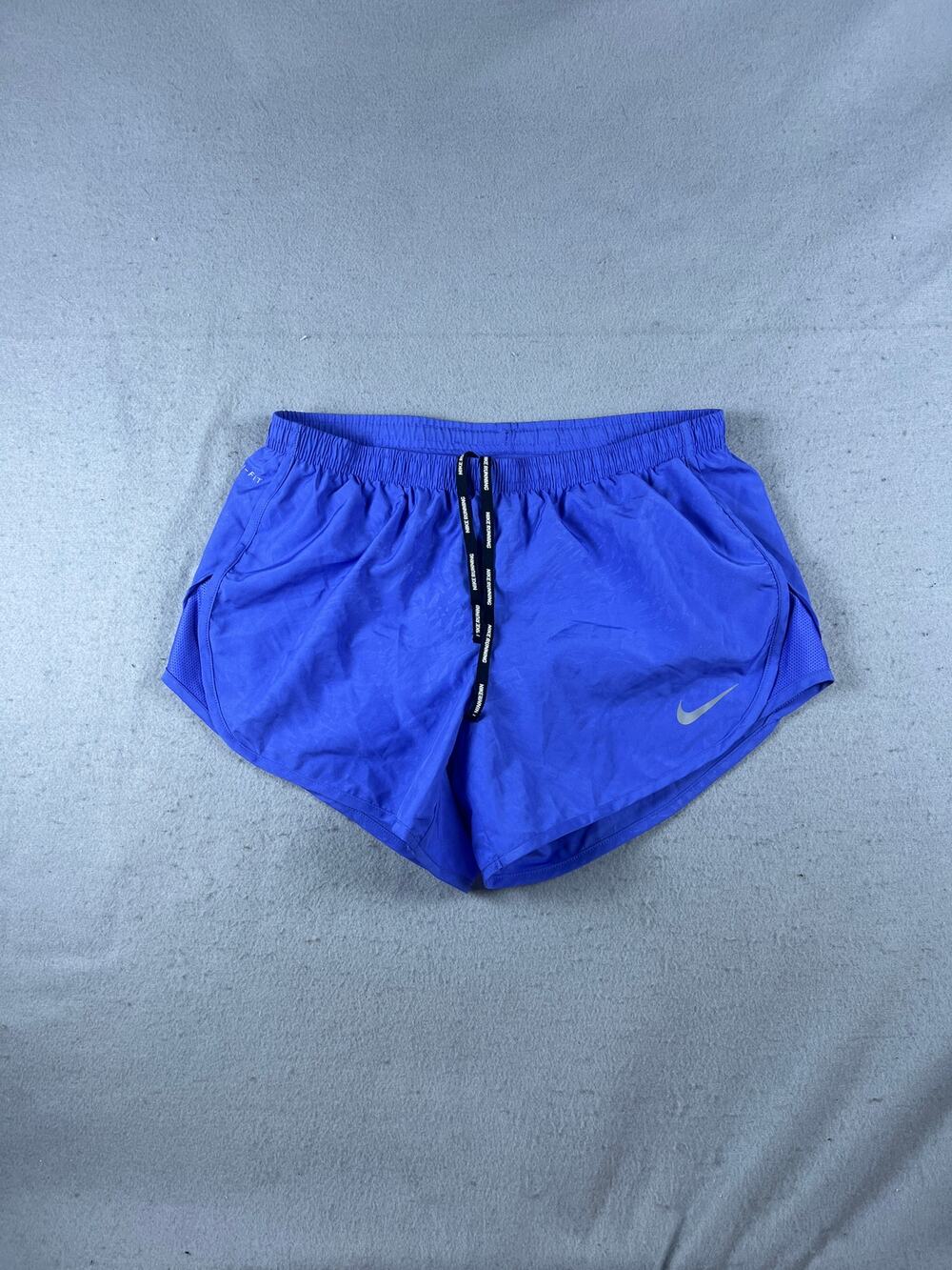 Nike Running Shorts Mens S Blue Dri-FIT Mesh Details Performance Athletic Sports
